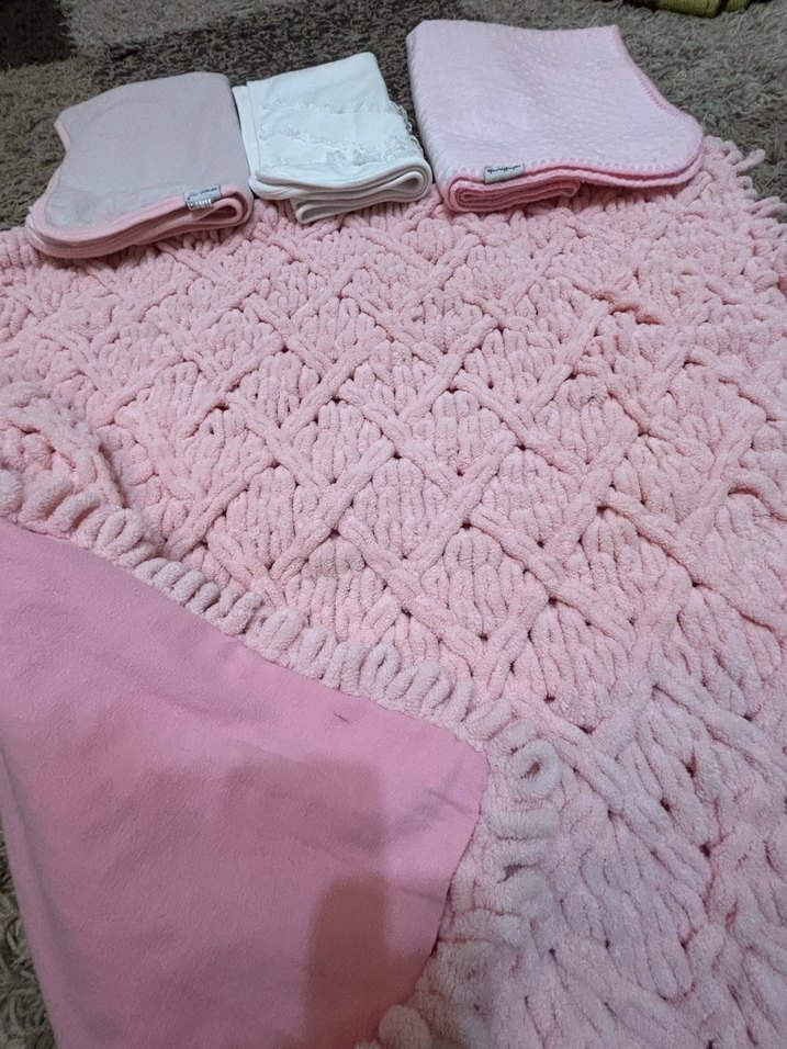 Bebek battaniyesi 4 tane tek fiyat - Görsel 5