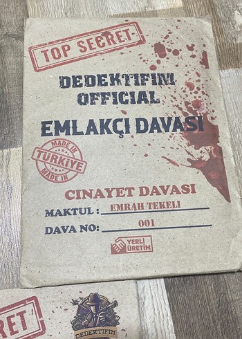 Dedektif Dava Çözme Oyunu - Kazablanka Malikanesi - Görsel 2