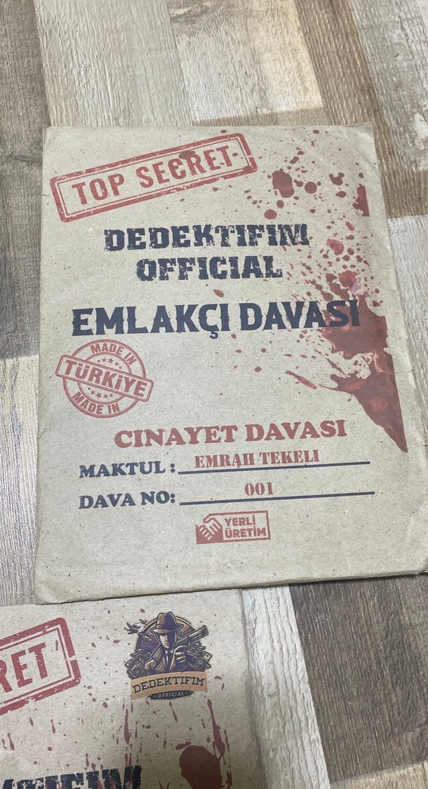 Dedektif Dava Çözme Oyunu - Kazablanka Malikanesi - Görsel 2