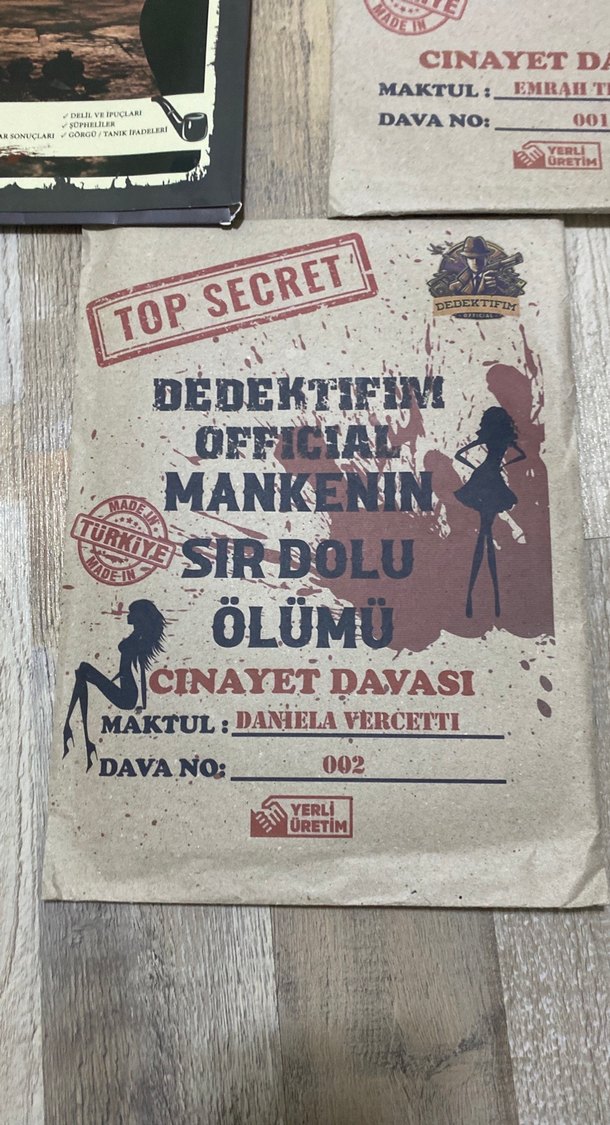 Dedektif Dava Çözme Oyunu - Kazablanka Malikanesi - Görsel 3