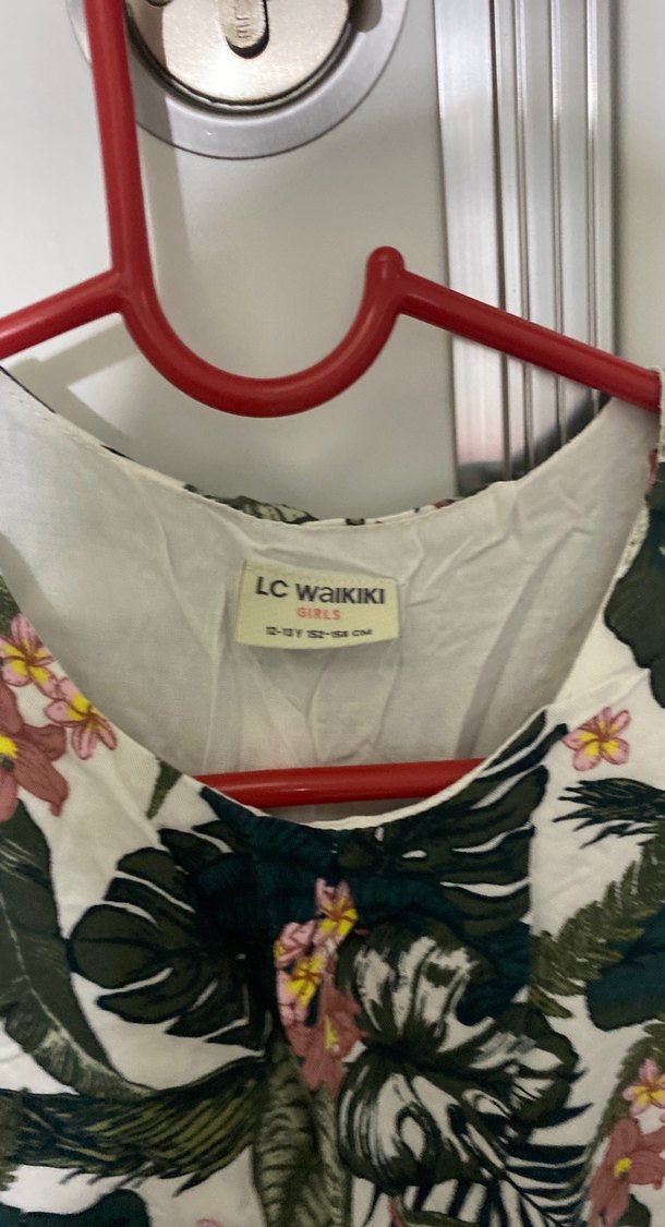 Kadın Çok Renkli Bohem Dantel Detaylı Tulum - Görsel 4