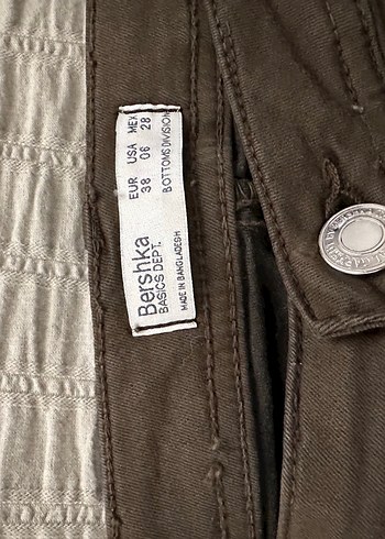 Kadın Haki Skinny Pantolon - Görsel 3