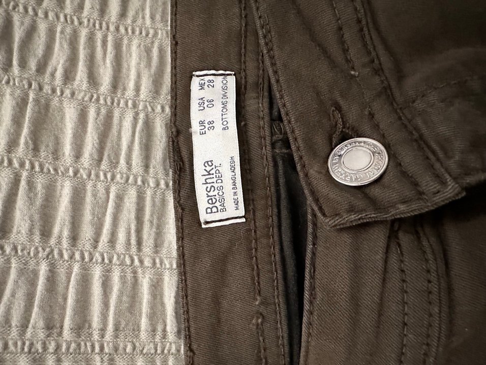 Kadın Haki Skinny Pantolon - Görsel 3