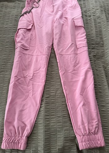 Pembe Zincir Detaylı Jogger Pantolon - Görsel 2