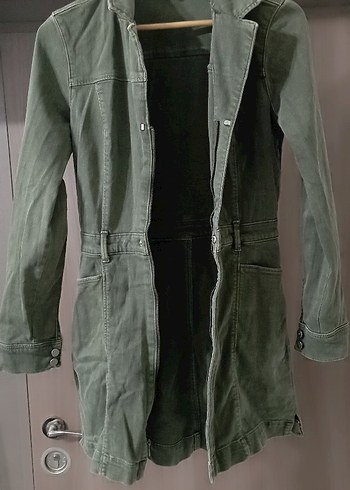 Paige denim mini elbise - Görsel 4