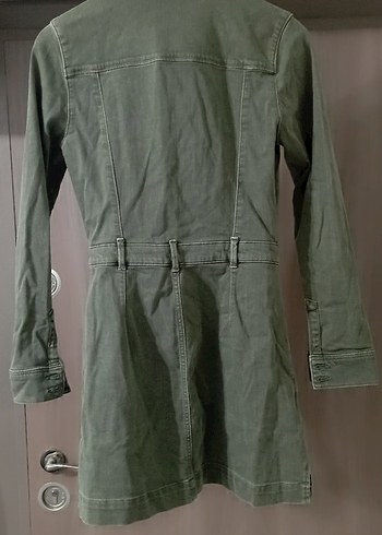 Paige denim mini elbise - Görsel 5