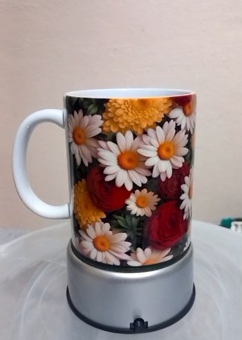 kitap rafi cicek ve kalp - Görsel 2