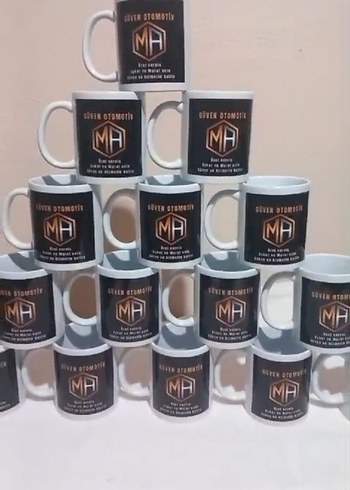 firmalara özel  Baskılı Beyaz Kupa - Görsel 5