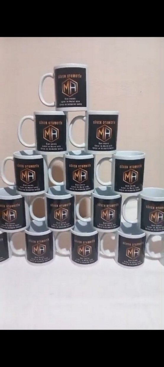 firmalara özel  Baskılı Beyaz Kupa - Görsel 5