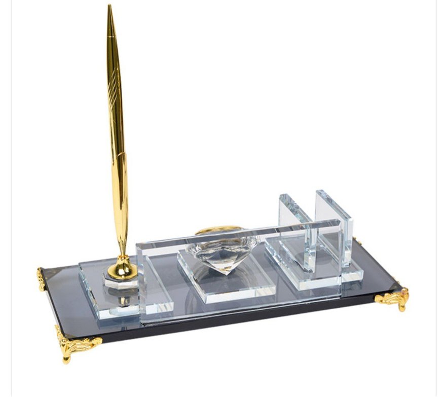 Masaüstü Kalemlik ve Saatli Set - Görsel 5