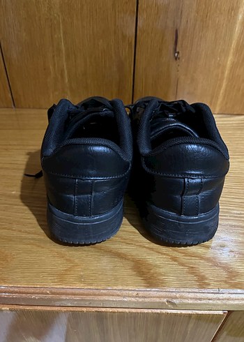 Siyah Minimalist Kadın Spor Ayakkabı - Görsel 3