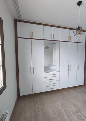 Beyaz Çok Bölmeli Gardırop - Görsel 2