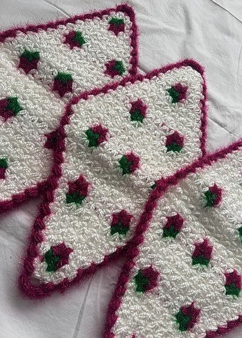 Renkli El Yapımı Banyo Lifi 3'lü - Görsel 2