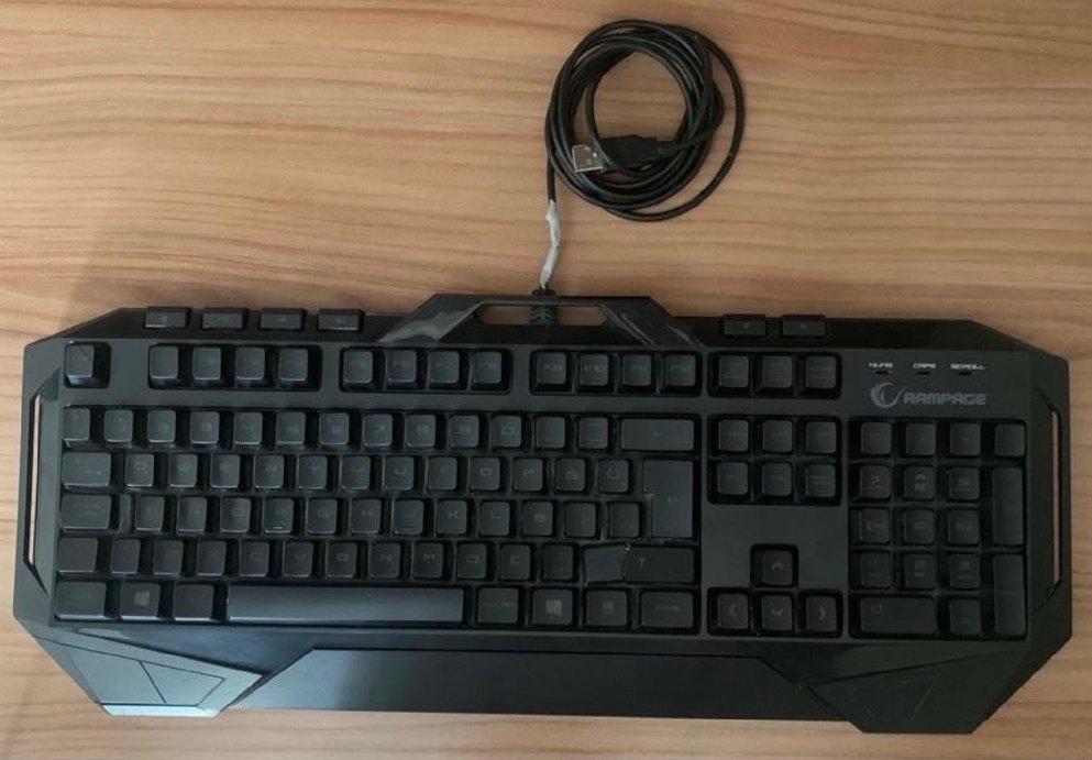 RAMPAGE RGB AYDINLATMALI GAMİNG KLAVYE - Görsel 2