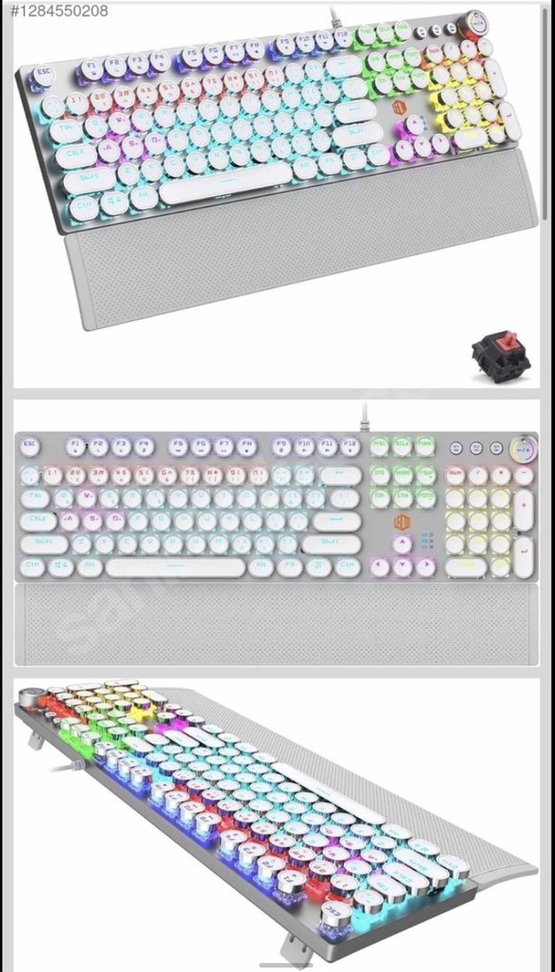 Lenovo Lecoo KG1102 USB Kablolu Mekanik Gaming Klavye - Görsel 4