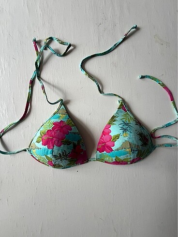 Renkli bikini üstü 