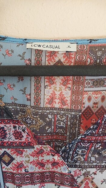 xl Beden LCW CASUAL Şifon Uzun Elbise