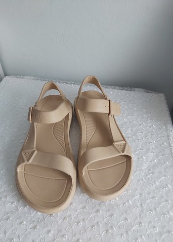 Bej Erkek Sandalet - Görsel 5