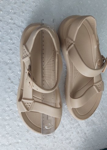 Bej Erkek Sandalet - Görsel 2