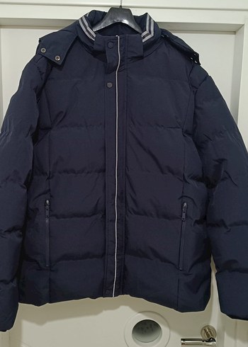 Lacivert Erkek Mont - Görsel 3