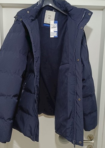 Lacivert Erkek Mont - Görsel 5