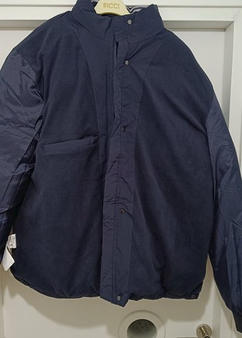 Lacivert Erkek Mont - Görsel 11