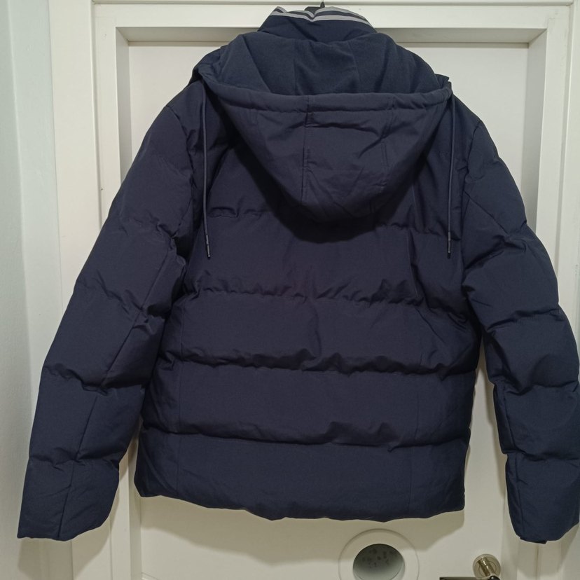 Lacivert Erkek Mont - Görsel 4