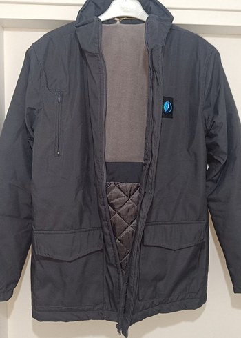 Gri Erkek Mont - Görsel 2