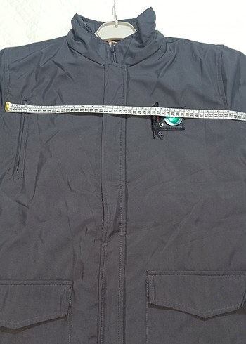 Gri Erkek Mont - Görsel 20