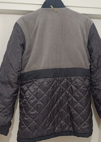 Gri Erkek Mont - Görsel 9