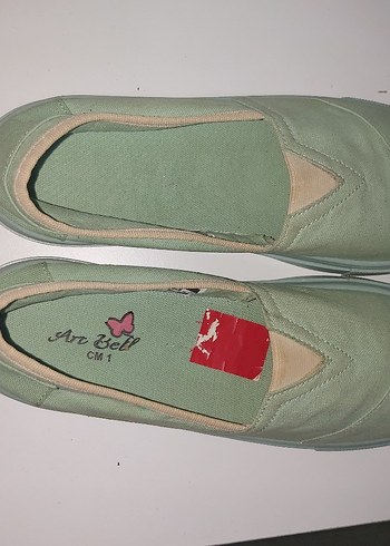 Yeşil Kadın Spor Ayakkabı - Görsel 8