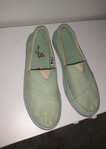 Yeşil Kadın Spor Ayakkabı - Görsel 11