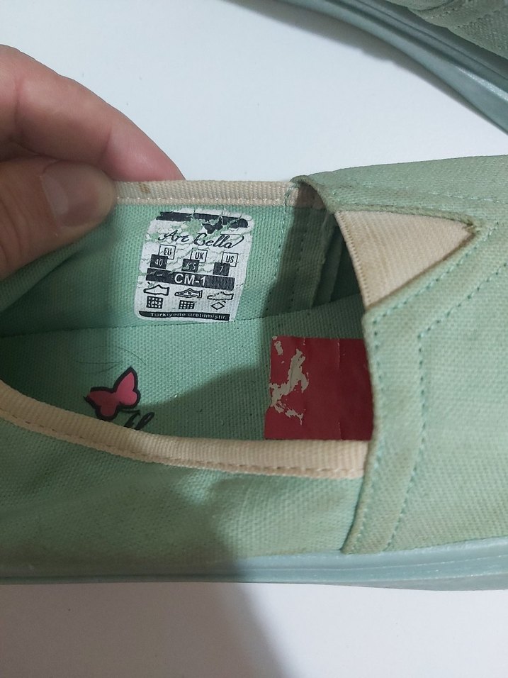 Yeşil Kadın Spor Ayakkabı - Görsel 3