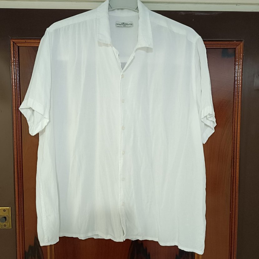 Beyaz  Kısa Kollu Gömlek - Görsel 2