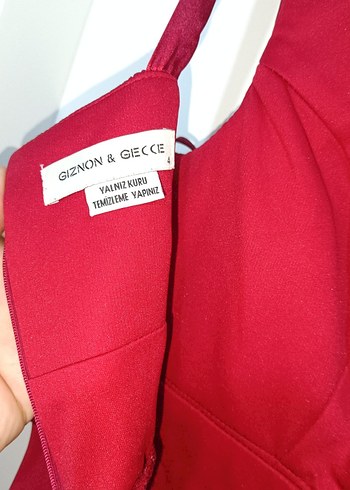 Nakışlı Uzun Abiye Elbise - Görsel 6