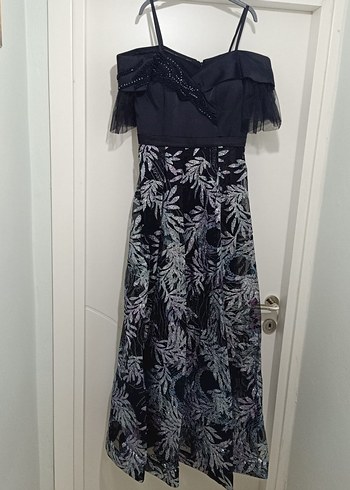 Siyah Uzun Abiye Elbise - Görsel 16