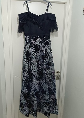 Siyah Uzun Abiye Elbise - Görsel 18