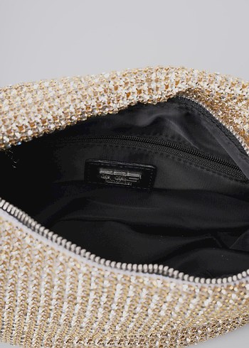 Zincir Detaylı Bej Kadın Çanta - Görsel 2