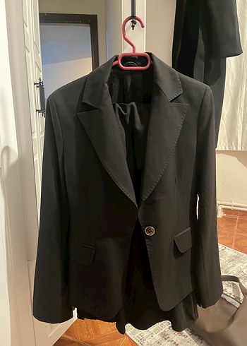 3 lü Siyah Kadın Blazer Ceket - Görsel 2