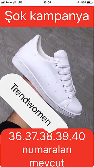 38 Beden Spor ayakkabı