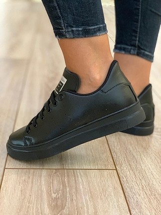 36 Beden siyah Renk spor ayakkabı 