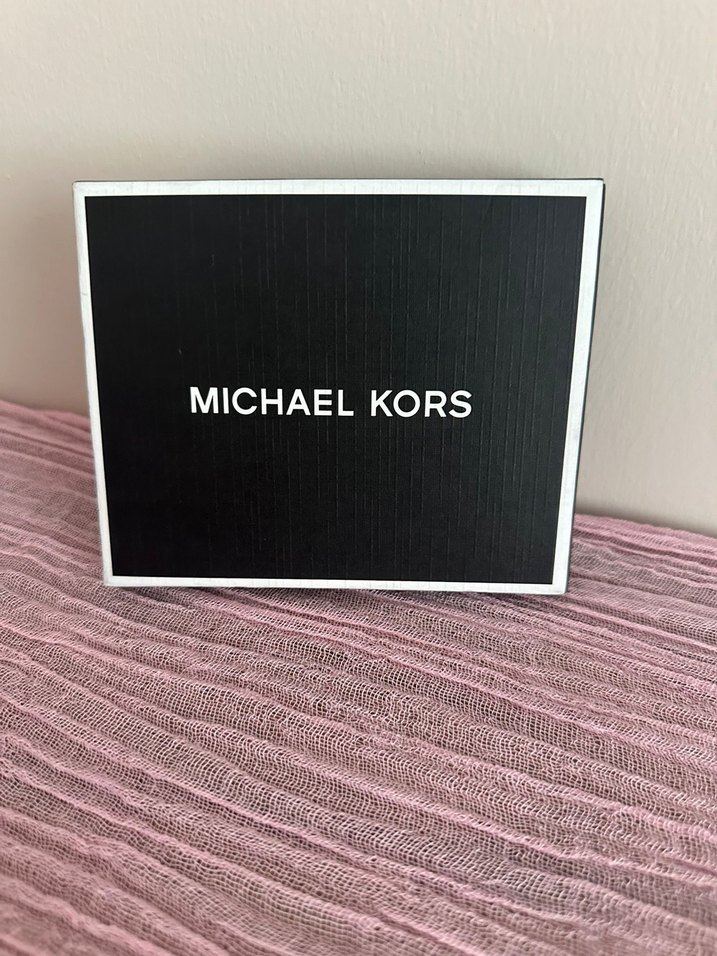Michael Kors Deri Desenli Kahverengi Kadın Cüzdan - Görsel 4