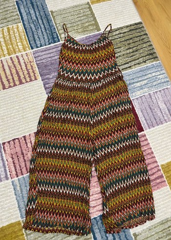 Renkli Bohem midi tulum - Görsel 3