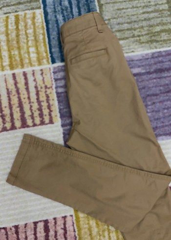 GAP Bej Kadın Regular Fit Kumaş Pantolon - Görsel 5