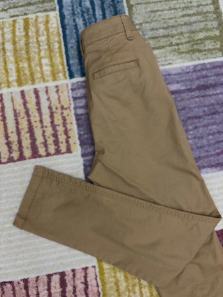 GAP Bej Kadın Regular Fit Kumaş Pantolon - Görsel 5