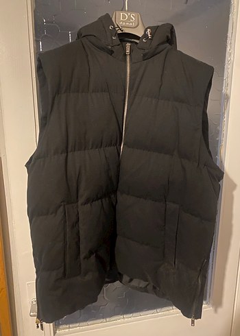 Beymen Club Yüksek Yakalı Siyah Fermuarlı Erkek Yelek - Görsel 3