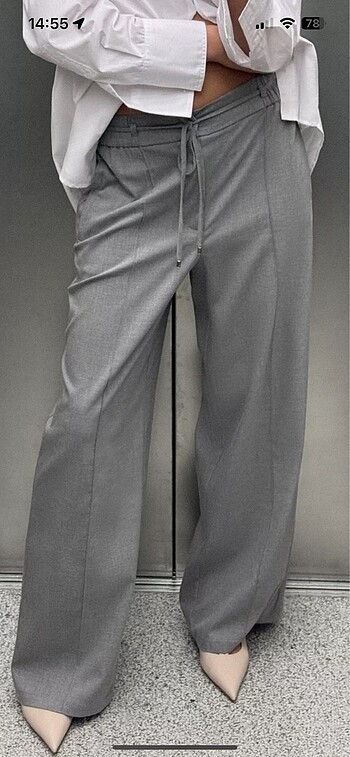 Zara gri pantolon