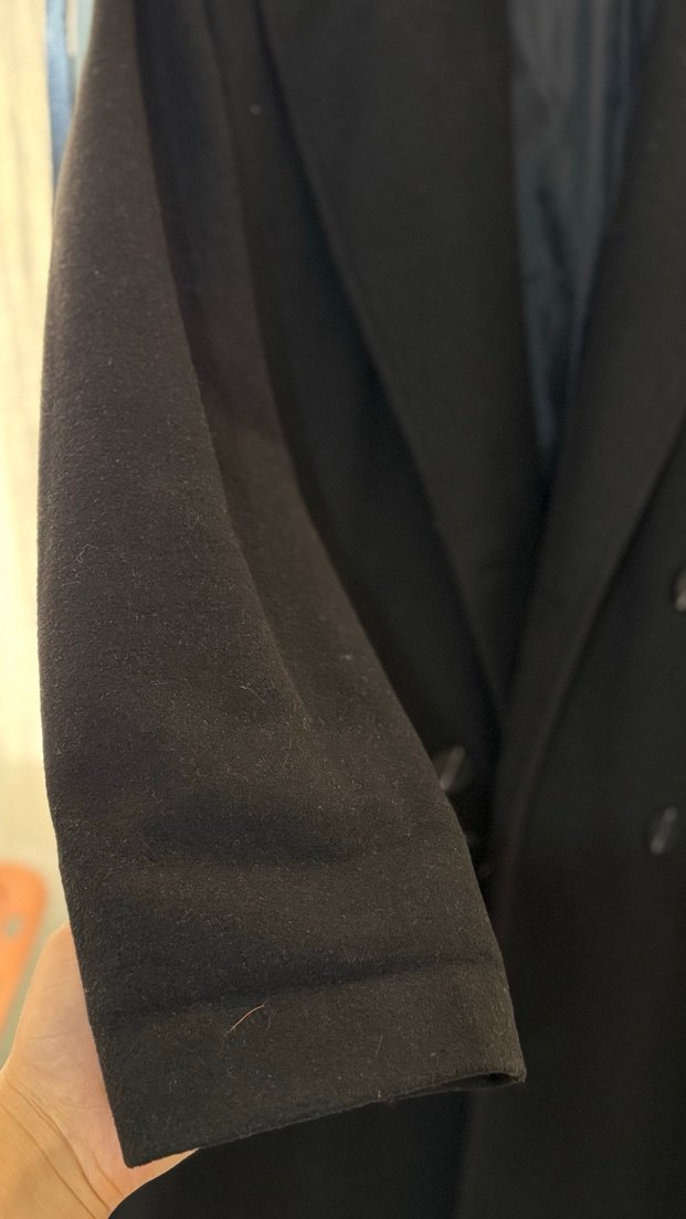 Siyah Uzun Kaban - Görsel 3