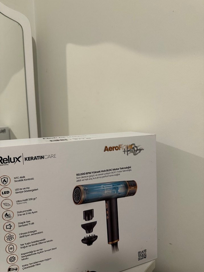 Relux AeroF KeratinCare Saç Kurutma Makinesi - Görsel 2