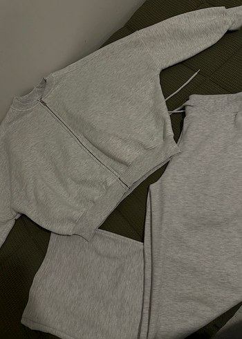 Gri alt üst takım - Görsel 3